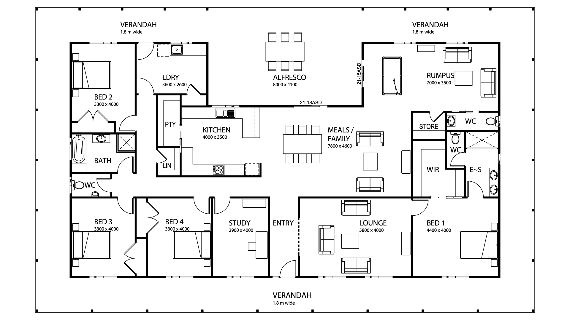 Brookland Floor Plan | Kitome Prestige Series