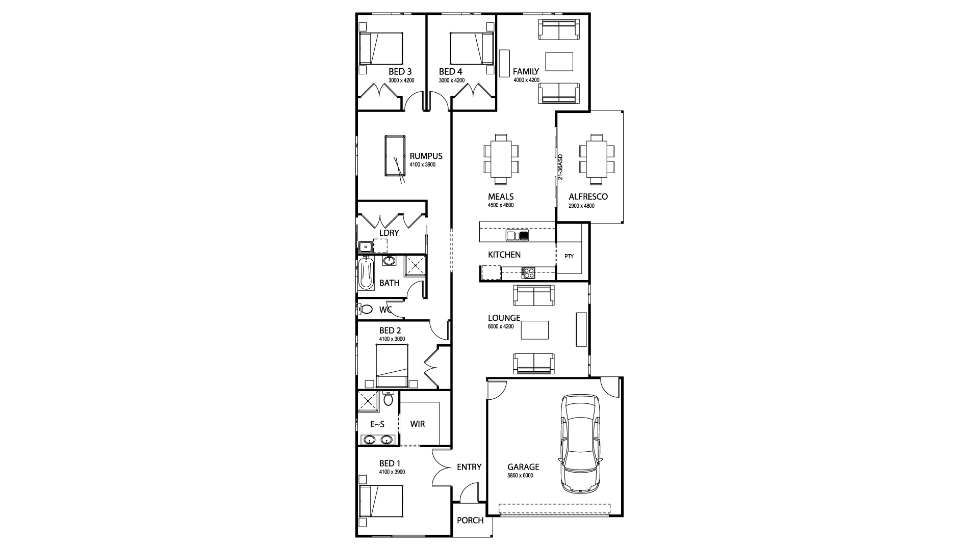 Edenvale 27 Floor Plan | Kitome Freedom Series